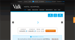 Desktop Screenshot of hotelschiphol.nl